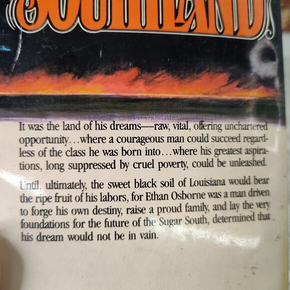 SOUTHLAND Amanda‎ Carlisle 1982 Pinnacle 1st Print Paperback Historical Fiction - Picture 5 of 11